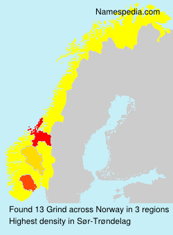 Surname Grind in Norway Surname Grind in Norway