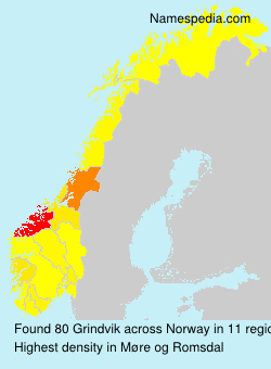 Surname Grindvik in Norway Surname Grindvik in Norway
