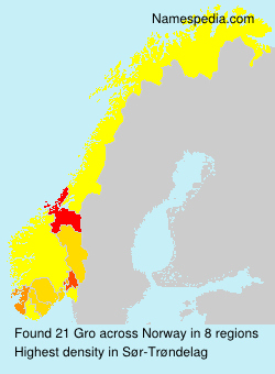 Surname Gro in Norway Surname Gro in Norway