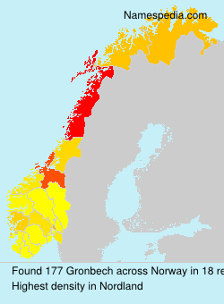 Surname Gronbech in Norway Surname Gronbech in Norway