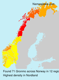 Surname Gronmo in Norway Surname Gronmo in Norway