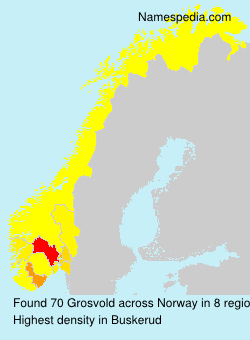 Surname Grosvold in Norway Surname Grosvold in Norway