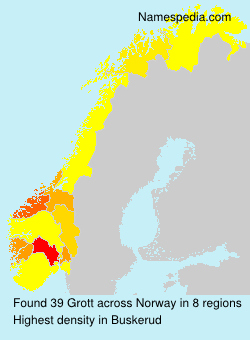 Surname Grott in Norway Surname Grott in Norway