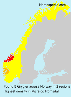 Surname Grygier in Norway Surname Grygier in Norway