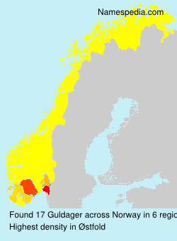 Surname Guldager in Norway Surname Guldager in Norway