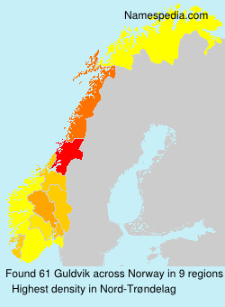Surname Guldvik in Norway Surname Guldvik in Norway