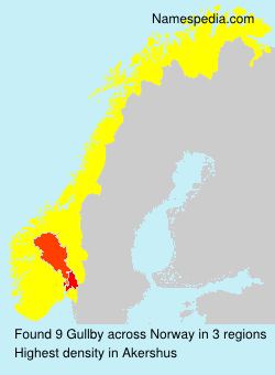 Surname Gullby in Norway Surname Gullby in Norway