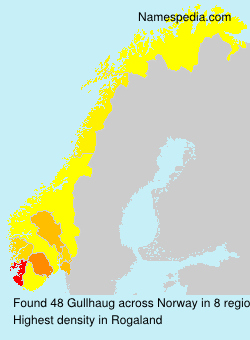 Surname Gullhaug in Norway Surname Gullhaug in Norway