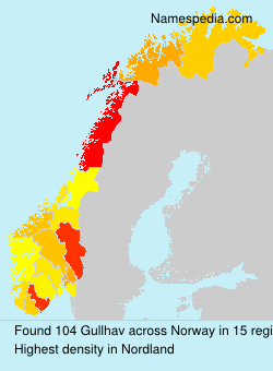 Surname Gullhav in Norway Surname Gullhav in Norway