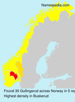 Surname Gullingsrud in Norway Surname Gullingsrud in Norway