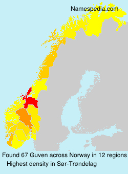 Surname Guven in Norway Surname Guven in Norway