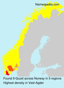 Surname Guzel in Norway Surname Guzel in Norway