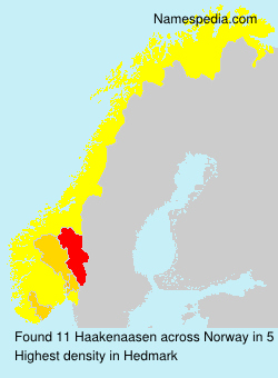 Surname Haakenaasen in Norway Surname Haakenaasen in Norway