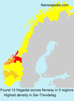 Surname Hagedal in Norway Surname Hagedal in Norway