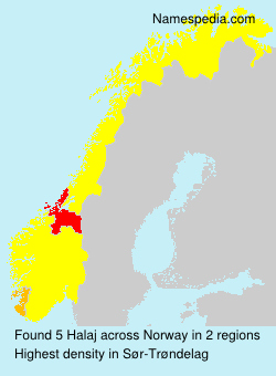 Surname Halaj in Norway Surname Halaj in Norway