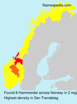 Surname Hammerdal in Norway Surname Hammerdal in Norway