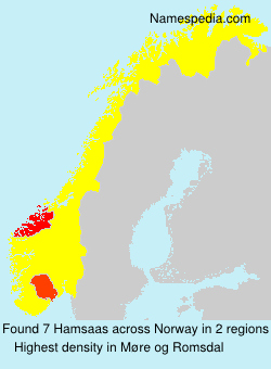 Surname Hamsaas in Norway Surname Hamsaas in Norway