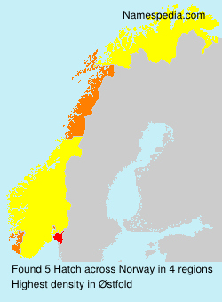 Surname Hatch in Norway Surname Hatch in Norway