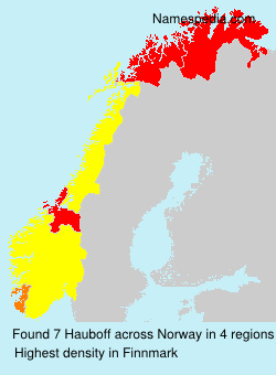 Surname Hauboff in Norway Surname Hauboff in Norway