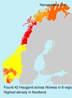 Surname Haugjord in Norway Surname Haugjord in Norway