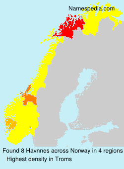 Surname Havnnes in Norway Surname Havnnes in Norway