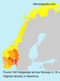 Surname Helgestad in Norway Surname Helgestad in Norway
