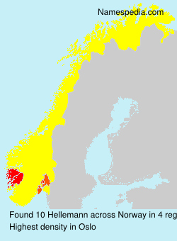 Surname Hellemann in Norway Surname Hellemann in Norway