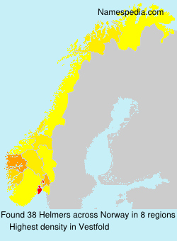 Surname Helmers in Norway Surname Helmers in Norway