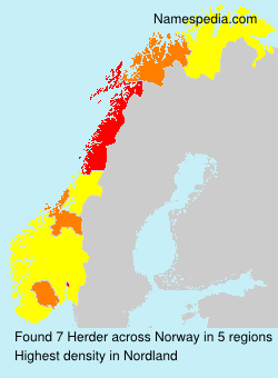 Surname Herder in Norway Surname Herder in Norway