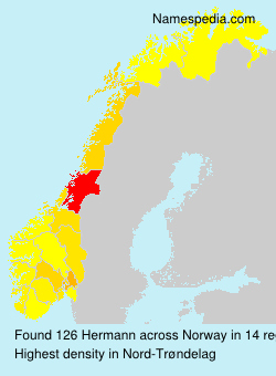 Surname Hermann in Norway Surname Hermann in Norway