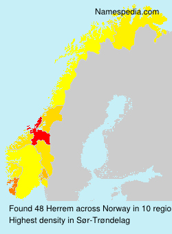 Surname Herrem in Norway Surname Herrem in Norway
