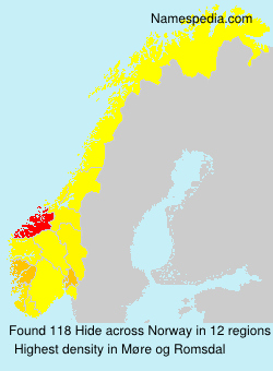 Surname Hide in Norway