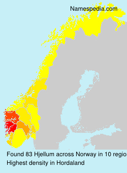 Surname Hjellum in Norway Surname Hjellum in Norway