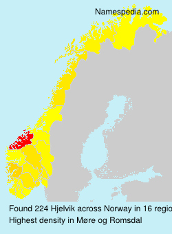 Surname Hjelvik in Norway Surname Hjelvik in Norway