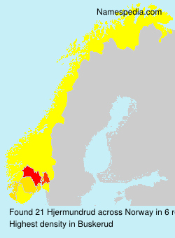 Surname Hjermundrud in Norway Surname Hjermundrud in Norway