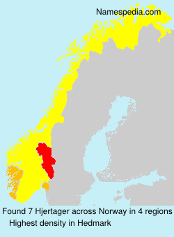 Surname Hjertager in Norway Surname Hjertager in Norway