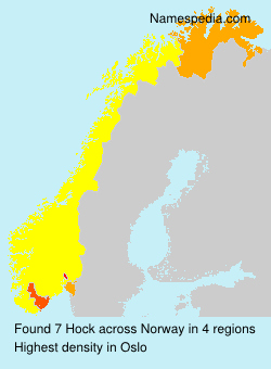 Surname Hock in Norway Surname Hock in Norway