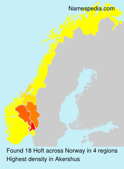 Surname Hoft in Norway Surname Hoft in Norway