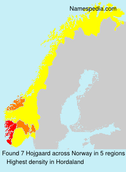 Surname Hojgaard in Norway Surname Hojgaard in Norway