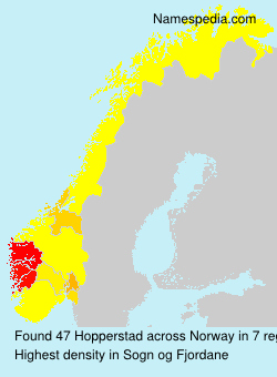 Surname Hopperstad in Norway Surname Hopperstad in Norway