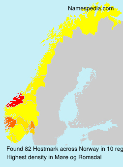Surname Hostmark in Norway Surname Hostmark in Norway