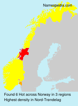 Surname Hot in Norway Surname Hot in Norway