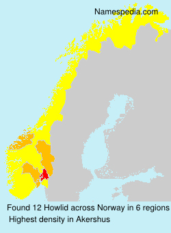 Surname Howlid in Norway Surname Howlid in Norway