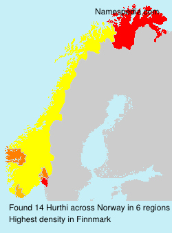 Surname Hurthi in Norway Surname Hurthi in Norway