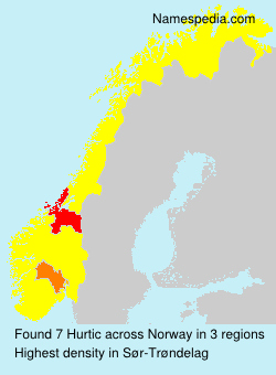Surname Hurtic in Norway Surname Hurtic in Norway