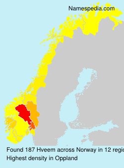 Surname Hveem in Norway Surname Hveem in Norway