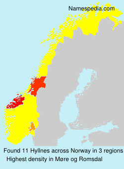 Surname Hyllnes in Norway Surname Hyllnes in Norway
