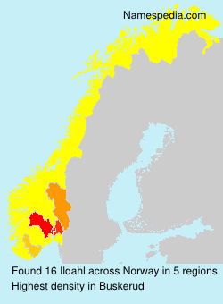 Surname Ildahl in Norway Surname Ildahl in Norway