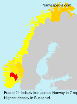 Surname Indsetviken in Norway Surname Indsetviken in Norway