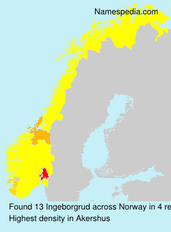 Surname Ingeborgrud in Norway Surname Ingeborgrud in Norway